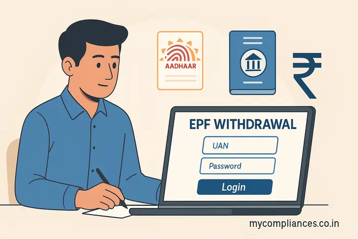 EPF withdrawal process – mycompliances.co.in