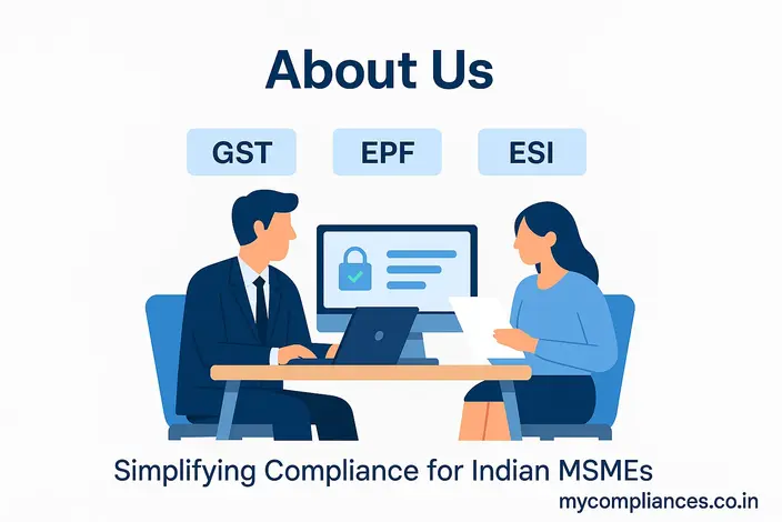 About Us illustration – mycompliances.co.in